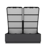 Minar Kale Luxe Soft Baza 160Cm Mbrn-Antr thumbnail 7