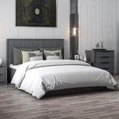 Minar Kale Luxe Soft Baza 160Cm Mbrn-Antr thumbnail 1