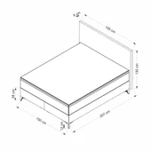 Minar Leonora Baza Başlık  - 150X200 thumbnail 4