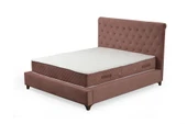 Minar Deluxe Baza+Başlık+Sonata Yatak Gül Kurusu 150X200 - 5