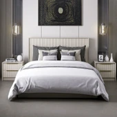 Minar Kale Luxe Soft Baza 160Cm Mbrn-Kumtaşı thumbnail 1