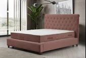 Minar Deluxe Baza+Başlık+Sonata Yatak Gül Kurusu 150X200 - 1