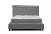Minar Deluxe Baza+Başlık+Sonata Yatak Gri 150X200 - 5