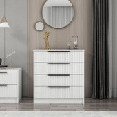 Minar D2008-Kale Şifonyer 4C-Mbrn-Byz Çizgili thumbnail 1