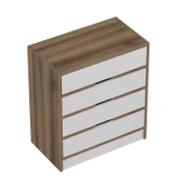 Minar Elina Şifonyer 4Ç - Dore Beyaz thumbnail 7