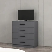 Minar D4002-Kale Tv Çekmece Modül-Antrasit - 3