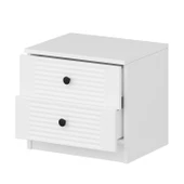 Minar D1010-Kale Komodin 2 Çekmece Beyaz Mebran Panjur thumbnail 7