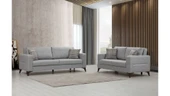 Minar Kristal 3+2 Koltuk Takımı Açık Gri thumbnail 1
