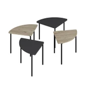 Minar Emma Zigonlu Orta Sehpa Takım-Senza Antr thumbnail 6