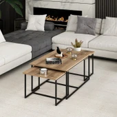 Minar Levada 3Lü Zigonlu Sehpa-Dore thumbnail 3