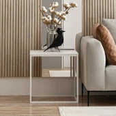 Minar Başak Sehpa Beyaz (Beyaz Ayaklı) thumbnail 2