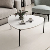 Minar Lenny Orta Sehpa-Beyaz thumbnail 3