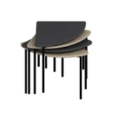 Minar Emma Zigonlu Orta Sehpa Takım-Senza Antr thumbnail 7