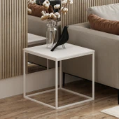 Minar Başak Sehpa Beyaz (Beyaz Ayaklı) thumbnail 1