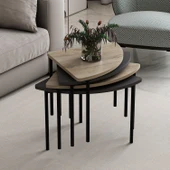 Minar Emma Zigonlu Orta Sehpa Takım-Senza Antr thumbnail 1