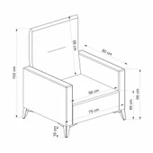 Minar Kr101-Kristal Berjer - Açık Gri thumbnail 3