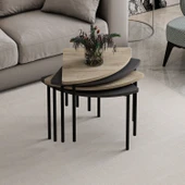 Minar Emma Zigonlu Orta Sehpa Takım-Senza Antr thumbnail 4