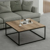 Minar Loni Orta Sehpa Dore (Siyah Ayaklı) thumbnail 1