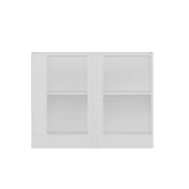 Minar Mutfak Modül Alt 1K1R 105Cm Köşe Dolap Beyaz Mebran C Antrasit thumbnail 4