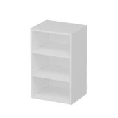 Minar Mutfak Modül Üst 1Dk2R 45Cm Dolap Beyaz Cam Mebran C Beyaz thumbnail 5