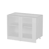 Minar Mutfak Modül Alt 1K1R 105Cm Köşe Dolap Beyaz Mebran C Antrasit thumbnail 6