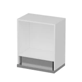 Minar Mutfak Modül Üst 1Dk 60Cm Asp Dolap Beyaz  Mebran C Beyaz - 5