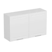 Minar Mutfak Modül Üst 2Dk1R 120Cm Dolap Beyaz Mebran C Beyaz thumbnail 3