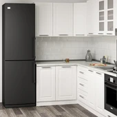 Minar 145Cm Köşe Mutfak Dolabı Beyaz K145-Mcb1 thumbnail 2