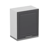 Minar Mutfak Modül Üst 1Dk 60Cm Asp Dolap Beyaz  Mebran C Antrasit thumbnail 3