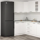 Minar 145Cm Köşe Mutfak Dolabı Beyaz K145-Mcb1 thumbnail 1