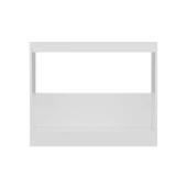 Minar Mutfak Modül Alt 2K 100Cm Evye Dolap Beyaz Mebran C Antrasit thumbnail 4