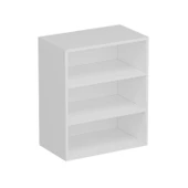 Minar Mutfak Modül Üst 1Dk2R 60Cm Dolap Beyaz Mebran C Beyaz thumbnail 5