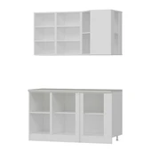 Minar 145Cm Köşe Mutfak Dolabı Beyaz K145-Mcb1 thumbnail 6