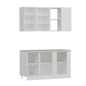 Minar 145Cm Köşe Mutfak Dolabı Beyaz K145-Mcb1 thumbnail 5