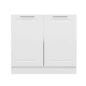 Minar Mutfak Modül Alt 2K1R 90Cm Dolap Beyaz Mebran C Beyaz - 1