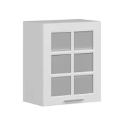 Minar Mutfak Modül Üst 1Dk2R 60Cm Dolap Beyaz Cam Mebran C Beyaz thumbnail 3