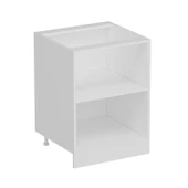 Minar Mutfak Modül Alt 1K1R 60Cm Dolap Beyaz Mebran C Beyaz - 6