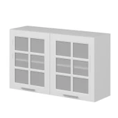 Minar Mutfak Modül Üst 2Dk1R 120Cm Dolap Beyaz Cam Mebran C Beyaz - 2