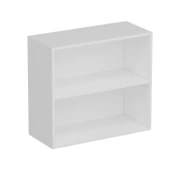 Minar Mutfak Modül Üst 2Dk1R 80Cm Dolap Beyaz Mebran C Antrasit thumbnail 6