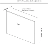 Minar Vitalia Başlık 150 Lık Açık Gri thumbnail 3