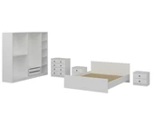 Minar Kale210 Yatak Odası Set 72 Beyaz Mebran - 5