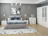 Minar Kale190 Yatak Odası Set 70 Beyaz Mebran thumbnail 3