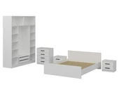 Minar Kale210 Yatak Odası Set 120 Beyaz thumbnail 6