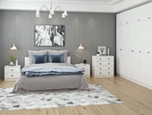 Minar Kale210 Yatak Odası Set 67 Beyaz Mebran thumbnail 1