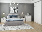 Minar Kale190 Yatak Odası Set 65 Beyaz Mebran thumbnail 1