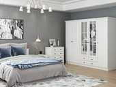 Minar Kale210 Yatak Odası Set 60 Beyaz Mebran thumbnail 4