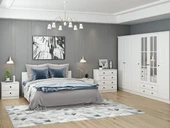 Minar Kale190 Yatak Odası Set 70 Beyaz Mebran thumbnail 4