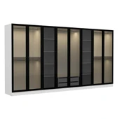 Minar Kale 190 8 Cam Kapaklı 2 Ç Dlp Beyaz Siyah thumbnail 7