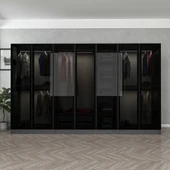 Minar Kale 190 7 Cam Kapaklı 2 Ç Dlp Antrasit Siyah thumbnail 2