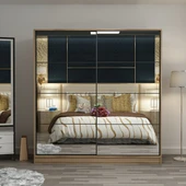 Minar Kale 210 2K Sürg Dlp 180Cm Dore Ayna thumbnail 1